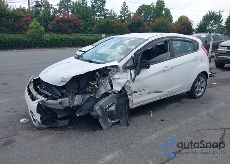 2012 Ford Fiesta Ses из США, поврежденный, VIN 3FADP4FJ5CM183357